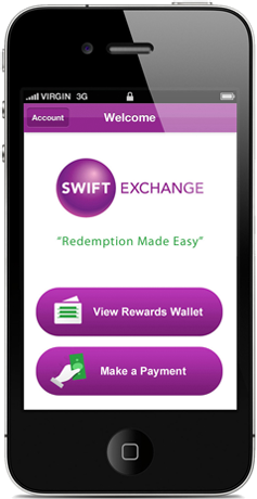 iPhone4S with Swift Exchange App